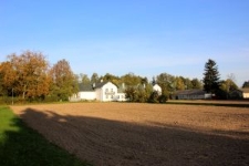 Widok na dw&oacute;r w Matczynie