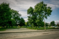 A place between Prince David square and Juchniewicza street, where the Jewish cemetery was located