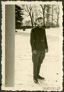 Jerzy Pluciński w majątku ziemskim Moniaki