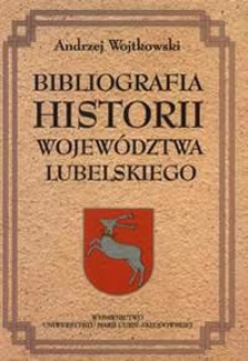 Bibliografia historii województwa lubelskiego