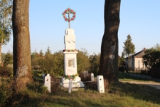 Figura przydrożna w okolicach ulicy Tomaszowskiej 34 w Krasnobrodzie