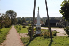 Figura przydrożna przy ulicy Kościuszki w Krasnobrodzie