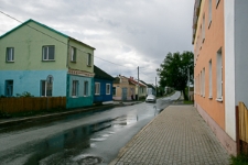 Przedwojenna żydowska zabudowa w Stolinie, ulica Goryńska