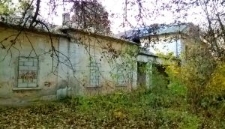 Tylna elewacja dworu w Fajsławicach