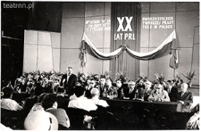 Uroczystość z okazji XX Rocznicy PRL i TSKŻ