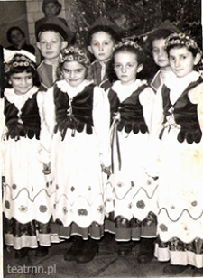 Występ dzieci na uroczystościach TSKŻ w Lublinie