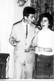 Koncert zorganizowany w TSKŻ w Lublinie w latach 60.