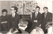 Uroczystość w Klubie Młodzieżowym TSKŻ w Lublinie w latach sześćdziesiątych