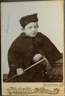 Henryk Dąbrowski, starszy brat Tadeusza Dąbrowskiego - jako dziecko