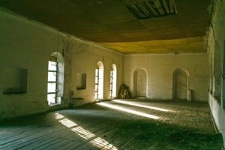 Wnętrze synagogi w Oszmianie (XIX wiek)