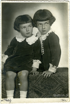 Krzysztof i Zofia Dąbrowscy w 1936 roku