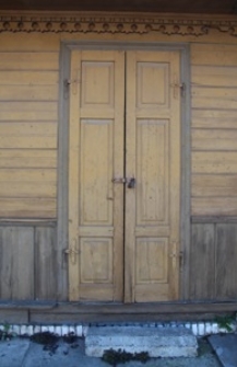 Stolarka drzwiowa domu przy ulicy Czarnieckiego 14 w Tyszowcach