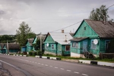 Dawna ulica żydowska w Horodyszczu, obecnie ulica Jedunowa, wcześniej ulica Nowogr&oacute;dzka