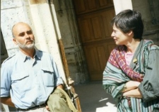 Adam Zagajewski z Barbarą Toruńczyk