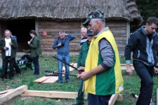 Zajęcia z Ryszardem Staińskim, warsztaty projektu &bdquo;Drewniany Skarb. Chroniąc dziedzictwo, kreujemy przyszłość&rdquo;