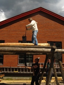 Prezentacja technik obróbki drewna, Norsk Folkemuseum