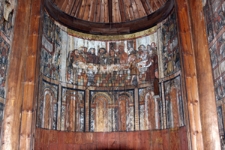 Ostatnia Wieczerza - polichromia absydy kościoła w Gol w Hallingdal, Norsk Folkemuseum