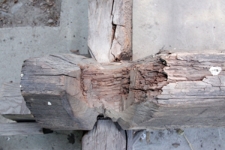 Złącza ciesielskie, ekspozycja w Norsk Folkemuseum