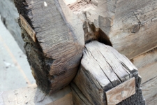 Złącza ciesielskie, ekspozycja w Norsk Folkemuseum