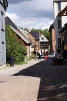 Sektor miejski, ekspozycja w Norsk Folkemuseum