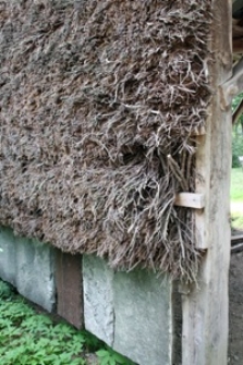 Struktura ściany budowli konstrukcji ramowej, Norsk Folkemuseum