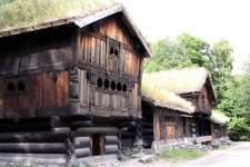 Loft z Kjelleberg w Valle, budynki z Ryssestad i Rike w Valle, Norsk Folkemuseum