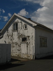 Dom drewniany, Larvik