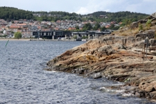 Larvik, widok nadbrzeża