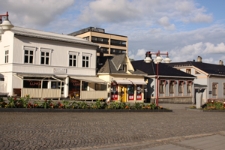 Widok centrum Larviku