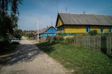 Ulica Leningradzka w Indurze, teren dawnego getta