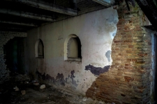 Wnętrze synagogi w Indurze (1885 rok)