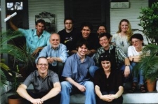 Adam Zagajewski ze studentami na uniwersytecie w Houston w Teksasie