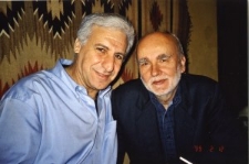 Adam Zagajewski z Edwardem Hirschem