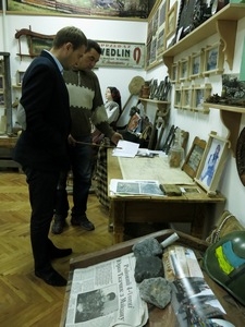 Wystawa w muzeum historycznym w Delatynie