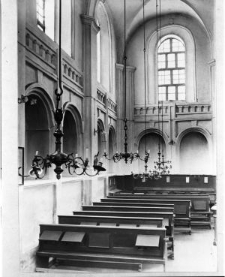 Brody, wnętrze synagogi