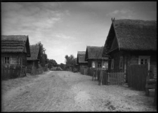 Horodyszcze, drewniana zabudowa