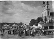 Zdzięcioł, widok miasta, rynek