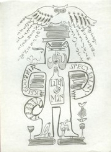 Etykieta Księgozbir Specyjalny Liter-o-man