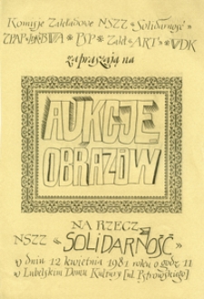 Kaligrafia, Aukcje obraz&oacute;w