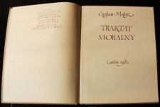 Kaligrafia, Traktat moralny I