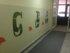 Mural literniczy LOT-KOT II