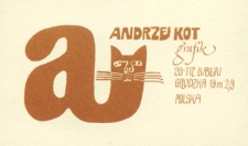 Wizytówka Andrzeja Kota II