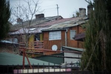 Izbica, kuczki i zabudowa miasteczka