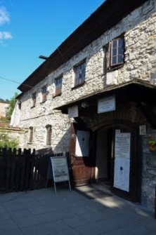 Synagoga w Kazimierzu Dolnym, wejście do Domu Gościnnego Beitenu