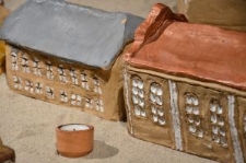 Sejny, wnętrze Białej Synagogi, makieta Sejn