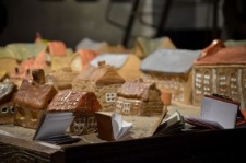 Sejny, wnętrze Białej Synagogi, makieta Sejn