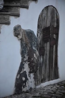 Sejny, wejście do domu talmudycznego