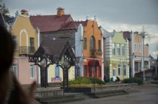 Domy przy rynku w Zdzięciole