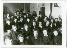 Amelia Krzysiak z koleżankami ze szkoły Michaliny Sobolewskiej