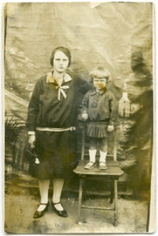 Helena Krzysiak z córką Amelią
